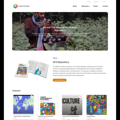 Alliance For Science Repository